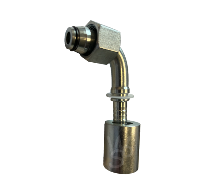 Hydraulic Hose Connector 3/8” 90° Set of 4