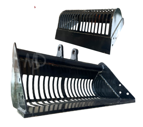 Mini Digger Riddle Bucket 600mm 25mm Pins