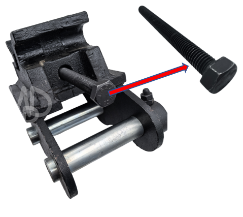 Quick Hitch Tensioning Bolt