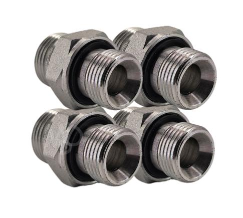 M18 1.5 to 3/8 NPT connector Set of 4