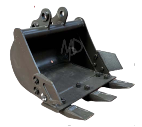 Mini Digger Bucket 300mm (25mm Pins)