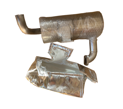 Mini Digger Muffler Koop Rhinoceros XN10-8