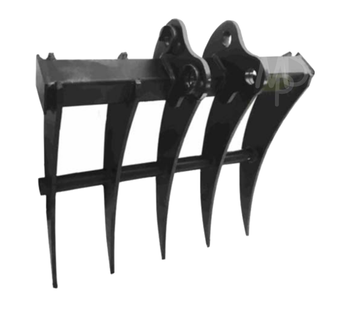Mini Digger Rake (25mm Pins) – Mini Digger Parts Supermarket